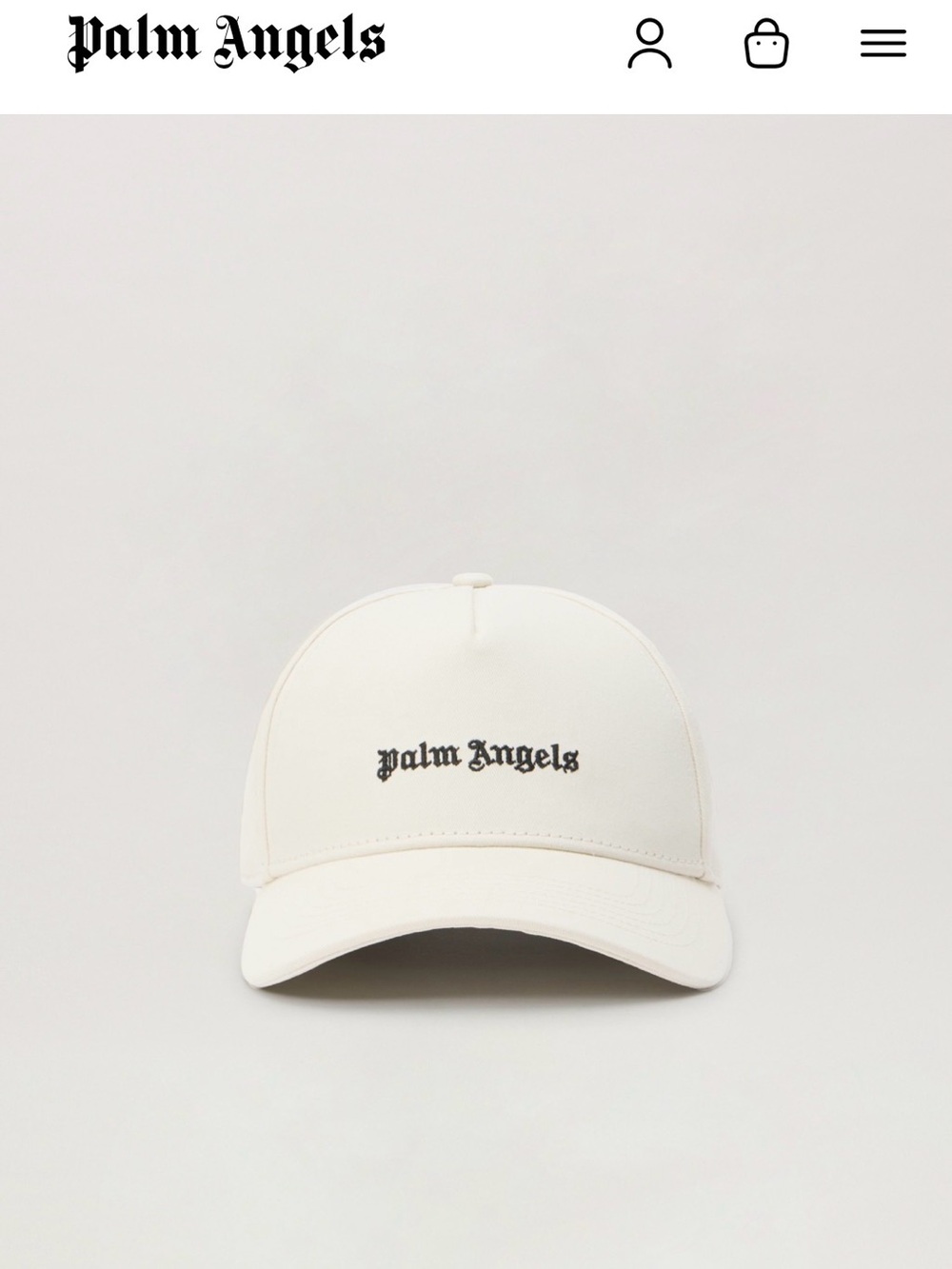 Palm Angels Classic Logo Cap - NEW